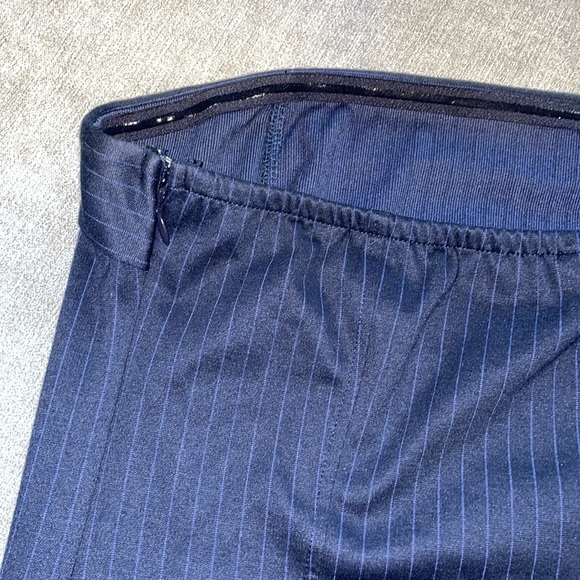 Wild Fable Strapless Ponte Knit Pin Stripe Tube Mini Bodycon Dress - Picture 6 of 7